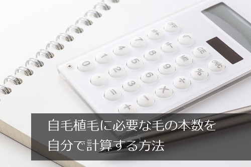 植毛に必要な本数