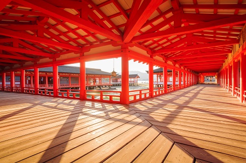 厳島神社回廊